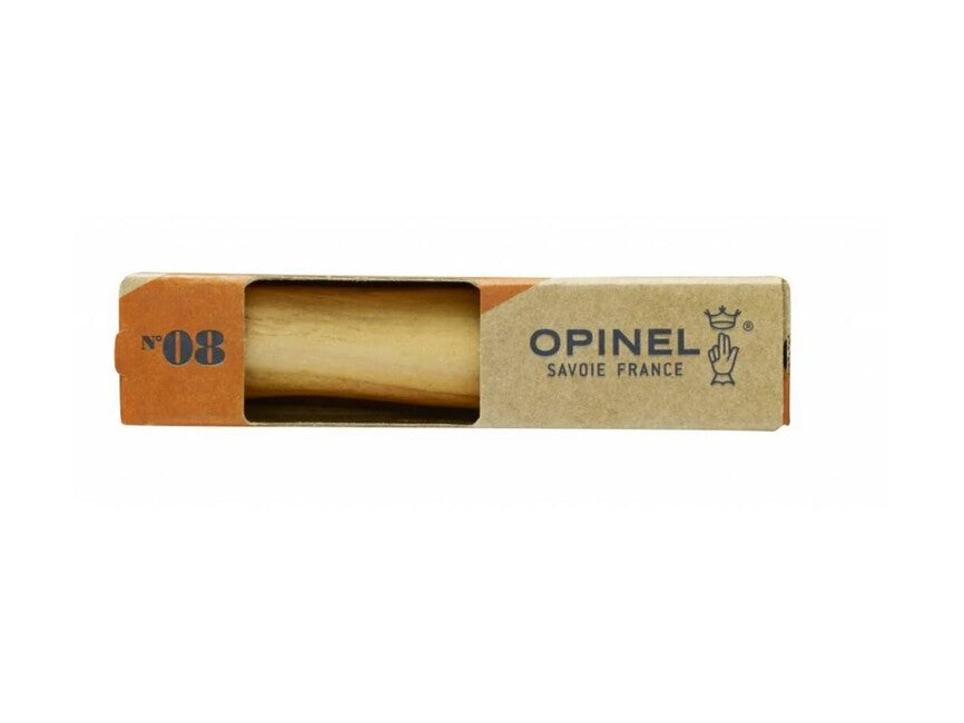 Opinel Vri N°08 inox, marrone