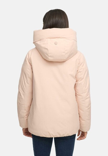 Navahoo Women's Winter Jacket Blutenlicht 14, Light Peach