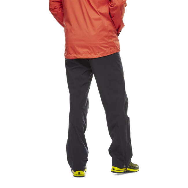 Black Diamond Stormline Stretch pantaloni impermeabili da uomo, neri