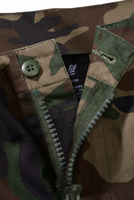 Brandit Pantaloncini BDU Ripstop da bambino, terra di bosco