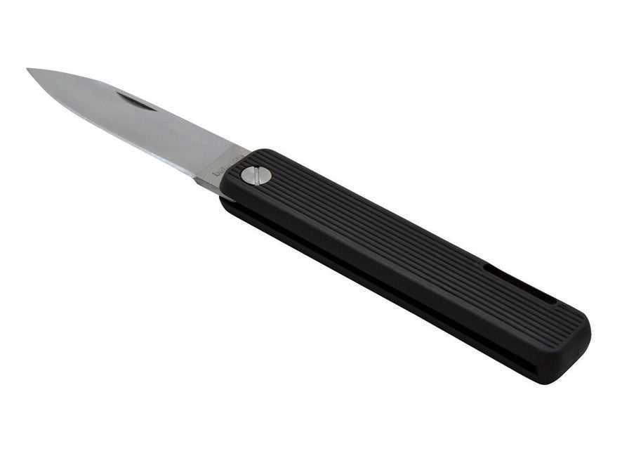 Baladeo ECO350 coltello lama 7,5 cm acciaio 420 manico in TPE nero