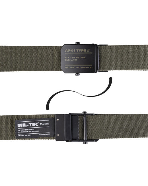 Mil-Tec AF-01 cintura 40 mm, oliva