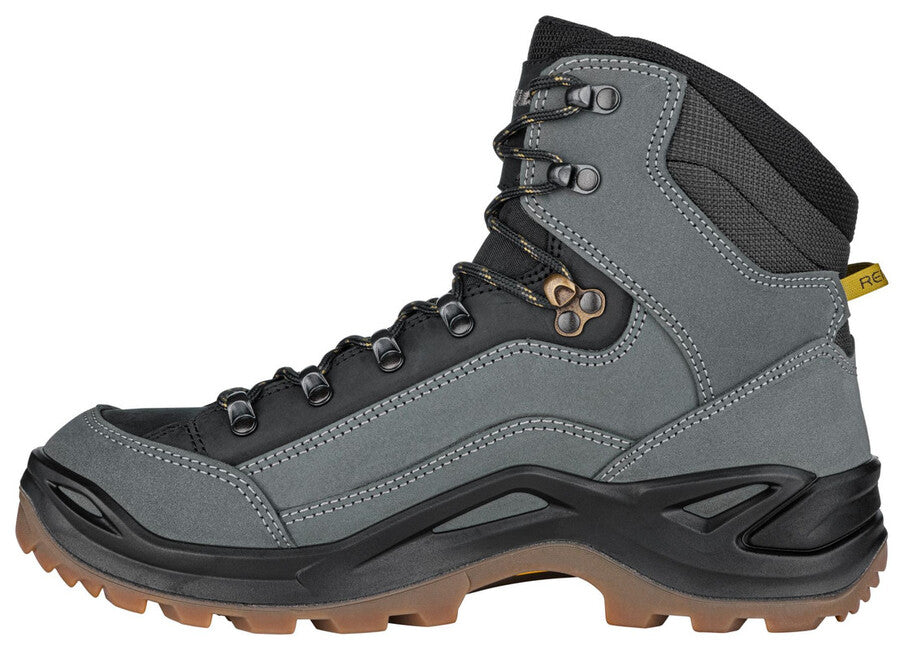 Lowa Renegade GTX MID Scarpe da Trekking da uomo, grigio scuro/nero