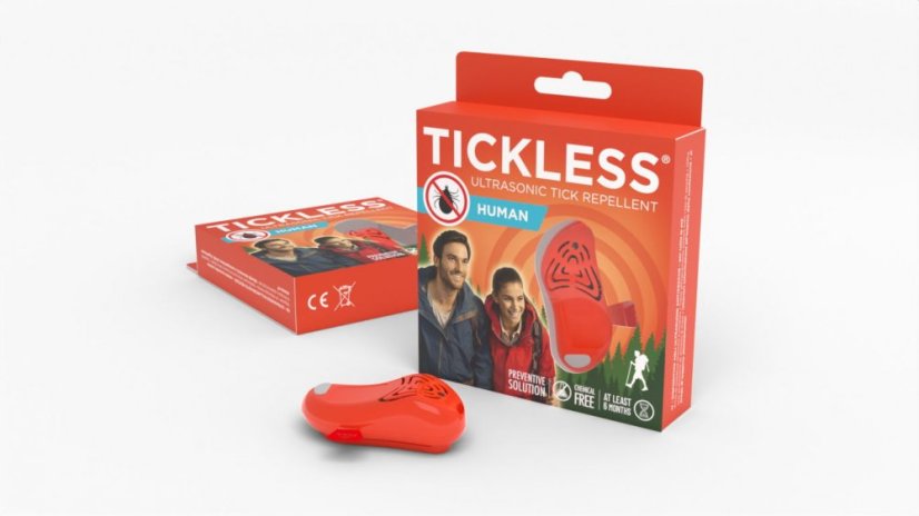 Tickless Human υπερηχητικό απώθητικό κατά των κροτώνων, πορτοκαλί