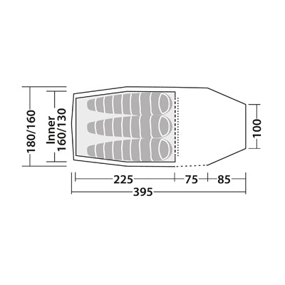 Robens Voyager EX tenda per 3 persone