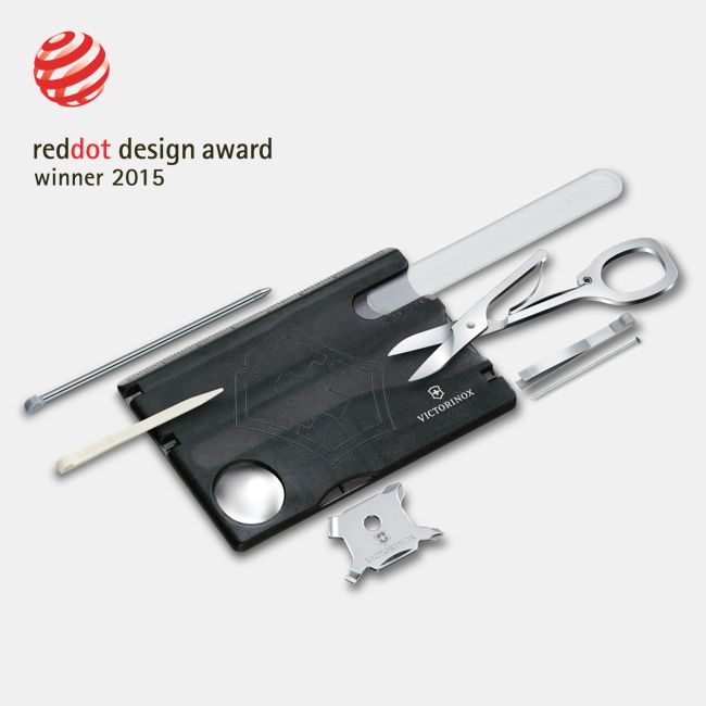 Victorinox Swiss Card Manicure nailcare, nero