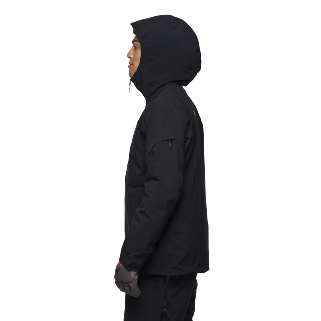 Black Diamond Recon Insulated Shell giacca waterproof da uomo, nera