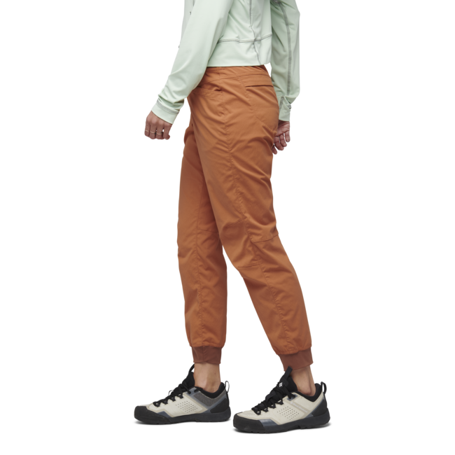 Black Diamond Pantaloni da jogging tecnici da donna, marroni moab