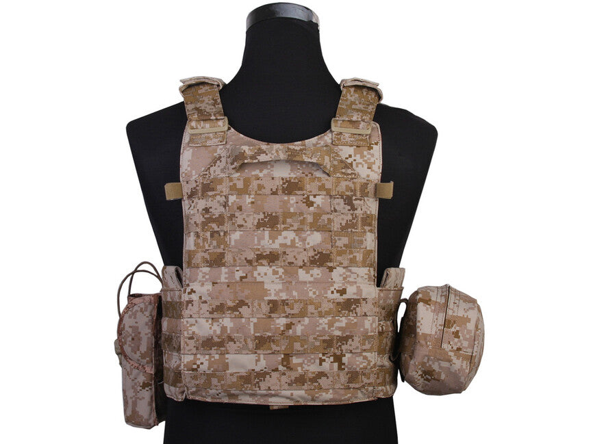 Emersongear Lbt6094a portapiatti con 3 tasche , aor1 500d