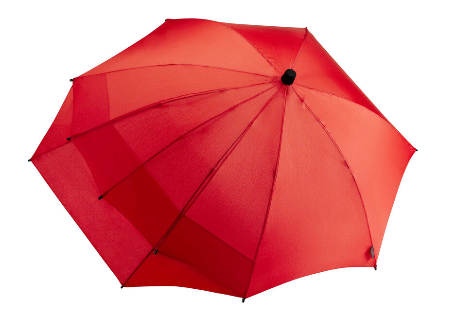 EuroSchirm Swing zaino ombrello a mani libere, rosso