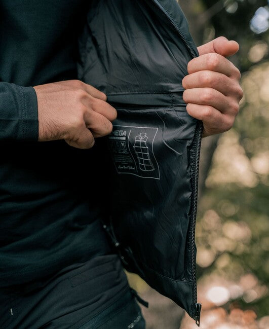 Pentagon Omega gilet trapuntato, ral7013