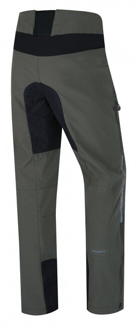 Husky Keson pantaloni softshell da uomo, kaki