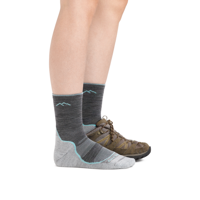 Darn Tough Light Hiker Micro Crew Socks, Slate