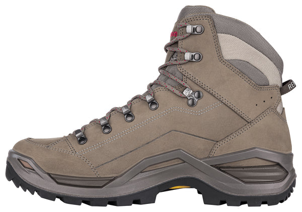 LOWA Renegade EVO GTX MID men's trekking shoes, stone/redwood