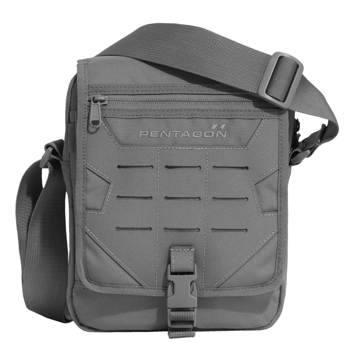 Pentagon Messenger Sling Τσάντα Ώμου, Γκρι
