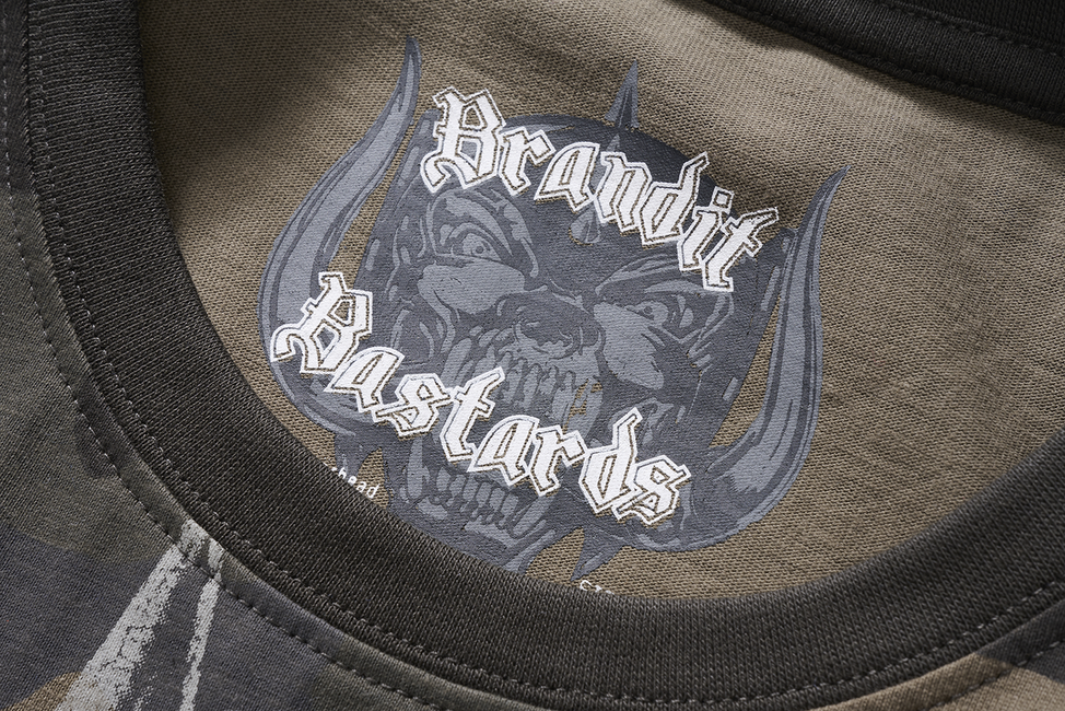 Brandit Motörhead maglietta con stampa, darkcamo