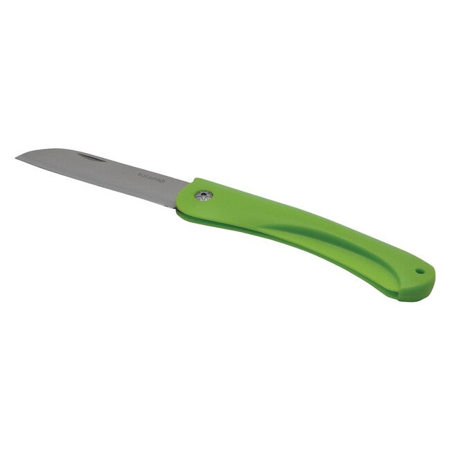 Baladeo ECO193 Coltello tascabile Birdy, lama 8 cm, acciaio 2CR13, manico pp verde