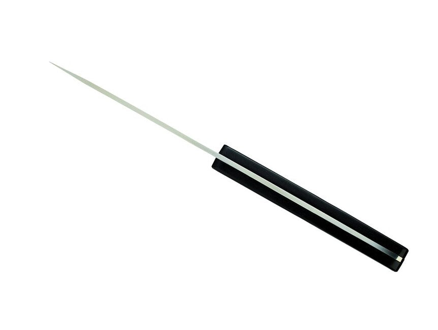 Deejo Set di 6 coltelli con lama lucida e manico in ABS nero