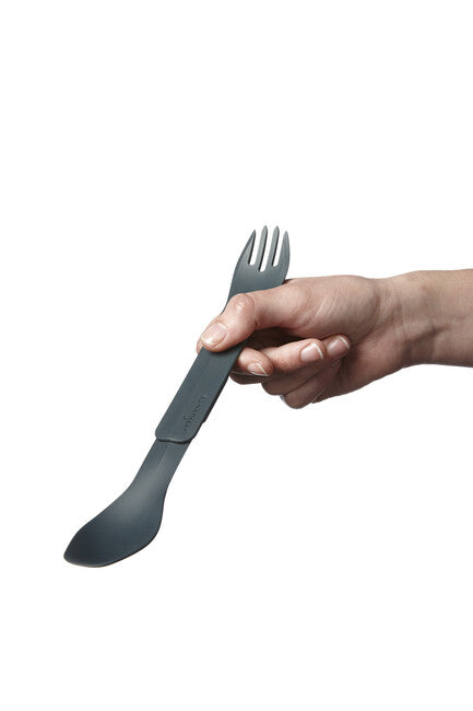 Humangear GoBites DUO posate, grigio
