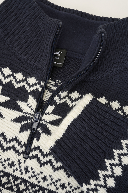 Brandit Norwegian Troyer maglione, blu navy