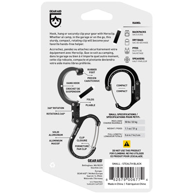 Gear Aid Moschettone nero S