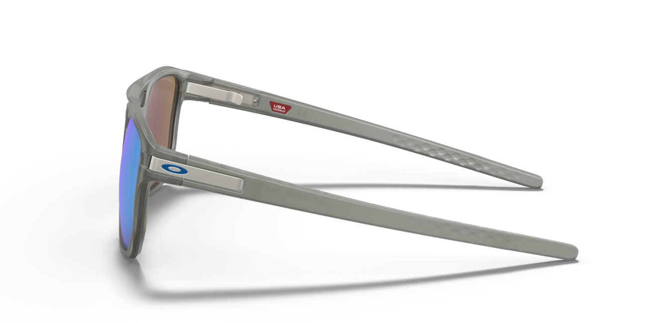Oakley Latch Beta occhiali da sole con telaio Matte Grey Ink e con le diapositive Prizm Sapphr Irid Polar 54