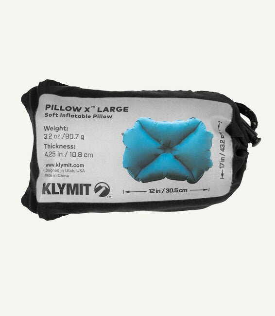 Klymit X cuscino, blu