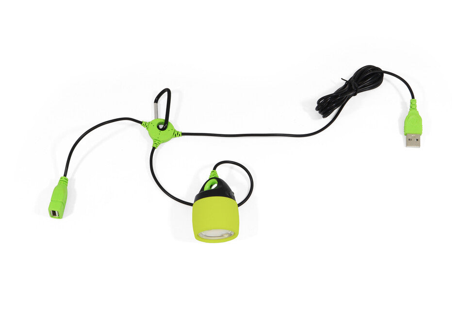Origin Outdoors Lampada LED collegabile 200 lumen bianco caldo, giallo-verde
