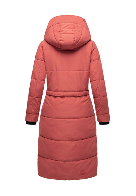 Marikoo Ayumii giacca invernale da donna con cappuccio, rouge