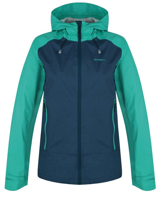 HUSKY Lamy giacca outdoor da donna, turchese/blu