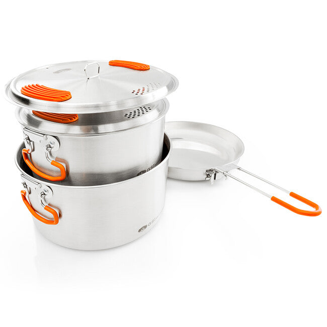 GSI Outdoors Glacier set di pentole da campeggio 2+3 l