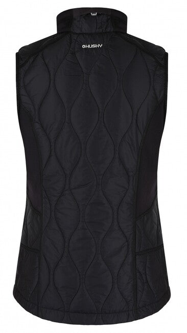 Husky Nimesie gilet, nero