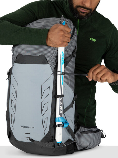 Osprey Talon Pro zaino da trekking 30, silver lining
