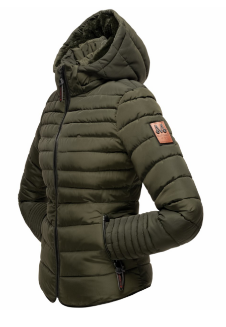 Marikoo Amber giacca invernale con cappuccio da donna, oliva