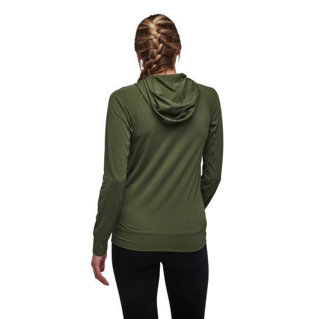 Black Diamond Alpenglow felpa da donna, tundra