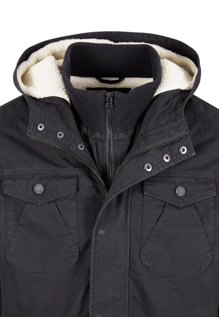 Brandit Meadow Jacket giacca invernale, nera