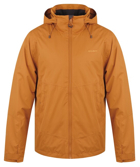 Husky Nelory giacca hardshell da uomo, senape