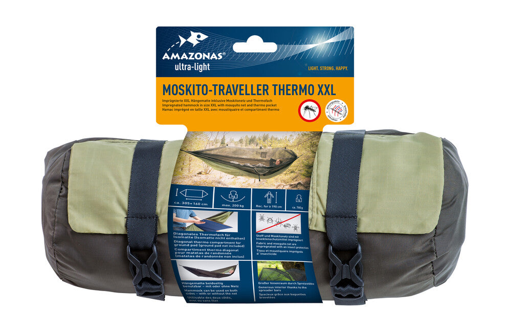 Amazonas Mosquito Traveller Thermo amaca, xxl