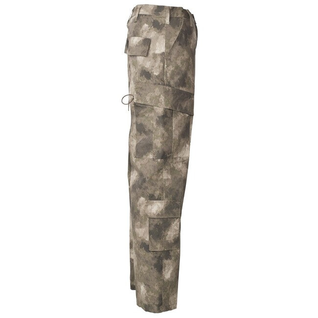 MFH Pantaloni da campo americani ACU rip stop, hdt-camo