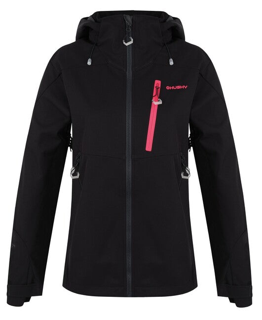 Husky Sauri giacca softshell da donna, nera
