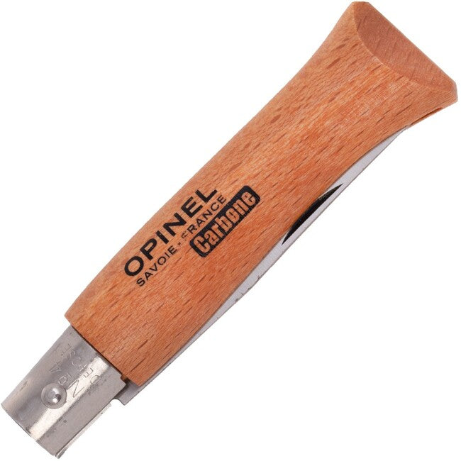 Opinel N°04 coltello pieghevole carbonio faggio, marrone