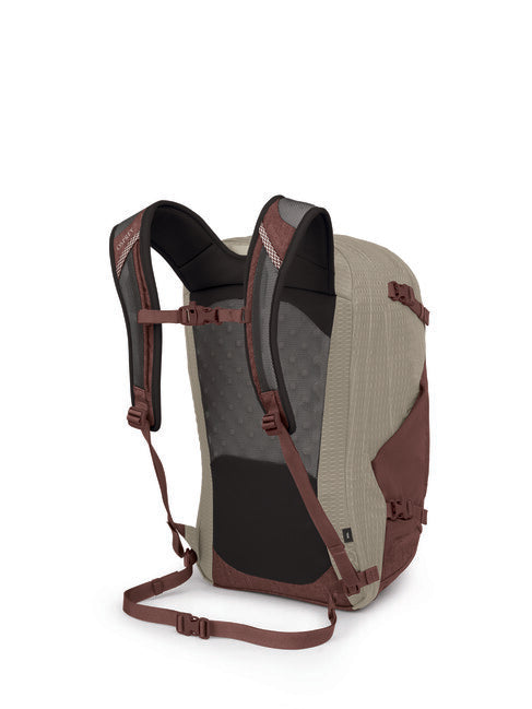 Osprey Nebula zaino città, sawdust tan/raisin red
