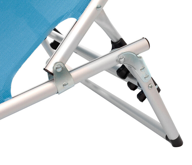 Brunner Malibu lettino da sole, blu