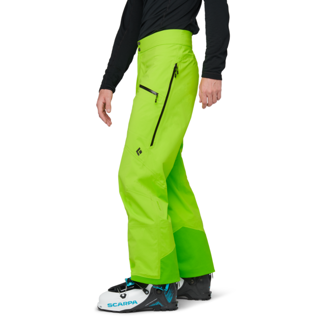 Black Diamond Recon Lt Stretch pantaloni da uomo, verdi lime