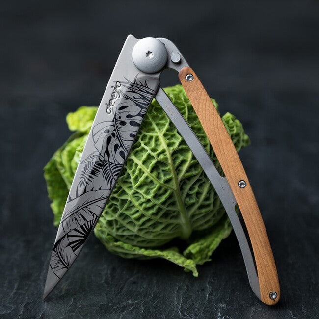 Deejo Tattoo Jungle Folding Knife