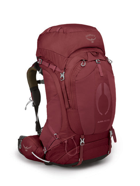 Osprey Aura Ag 65 zaino, berry sorbet red