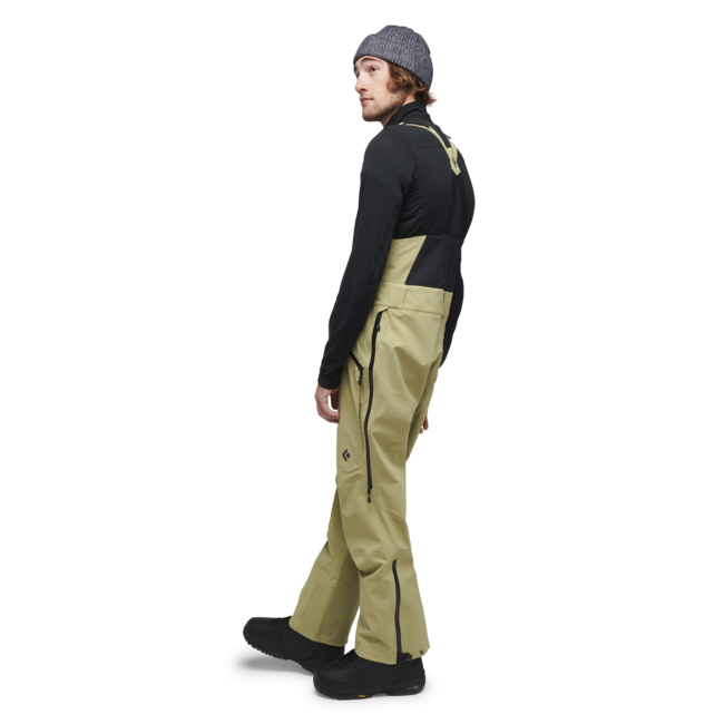 Black Diamond Recon Stretch salopette da uomo, verde cedro