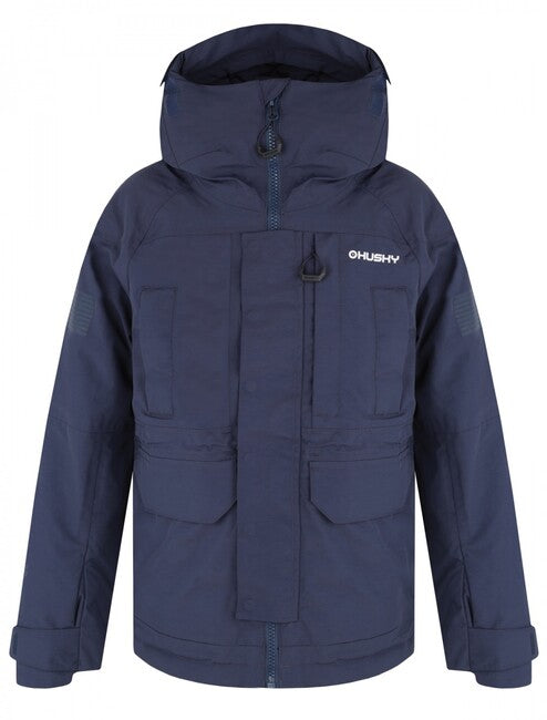 Husky Nigalo giacca hardshell imbottita, blu scuro