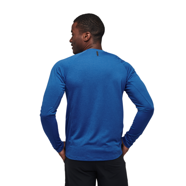 Black Diamond Lightwire Tech maglietta a maniche lunghe da uomo, blu drifter