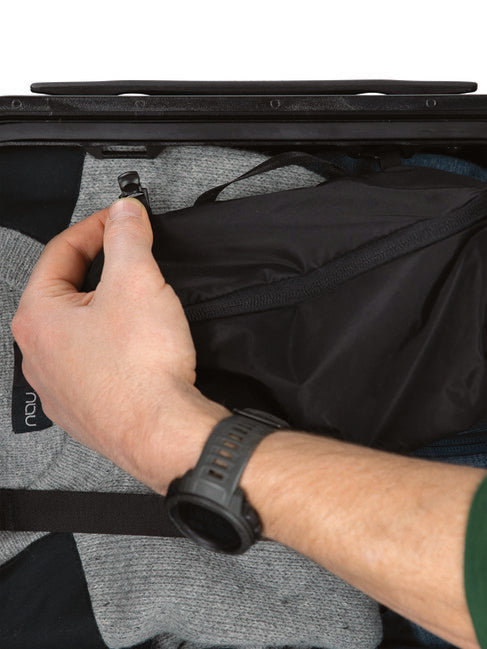 Osprey Transporter Valigia da viaggio hardside carry-on 40L, blu venturi